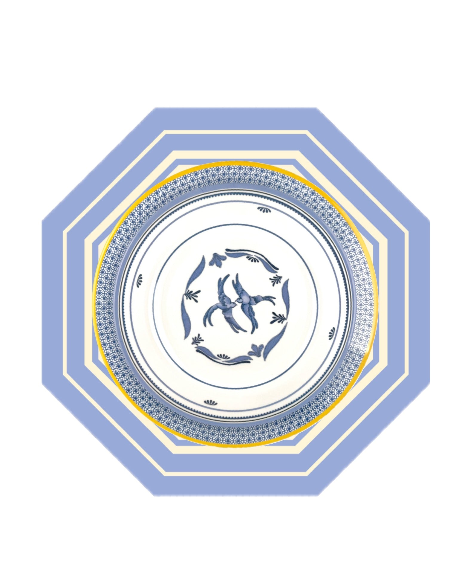 Regal Octave Placemat - Light Blue