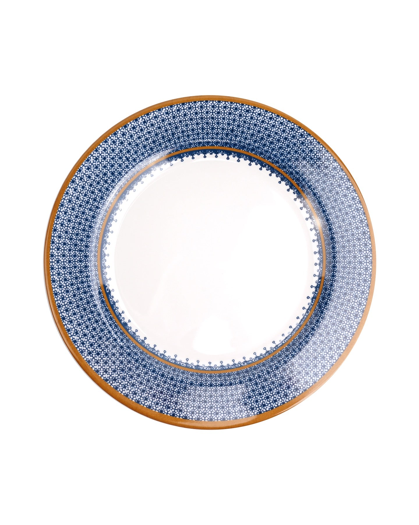 Dutch Blue 9” Melamine Salad Plates, Set of 4