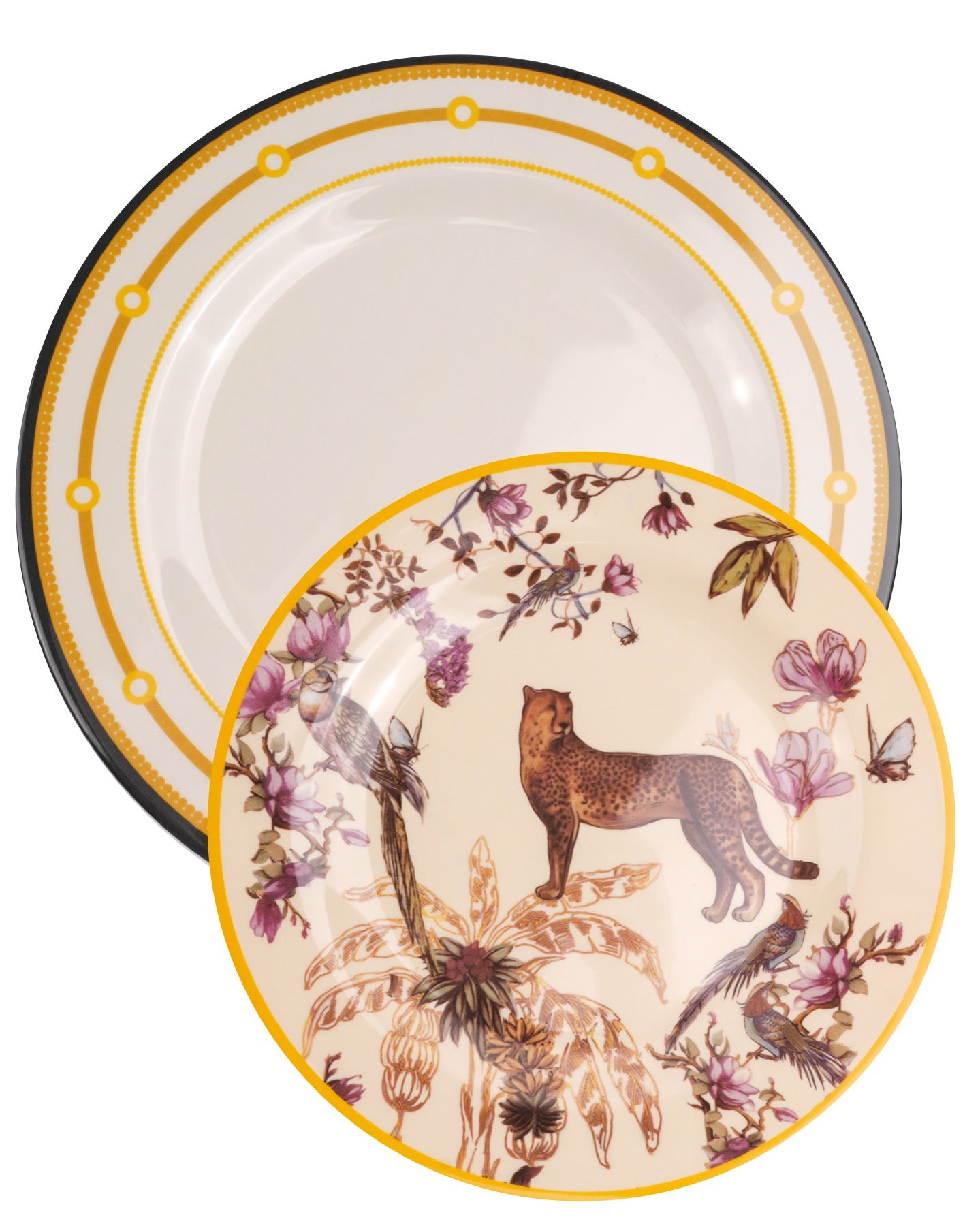 La Selva 11” Melamine Dinner Plates, Set of 4