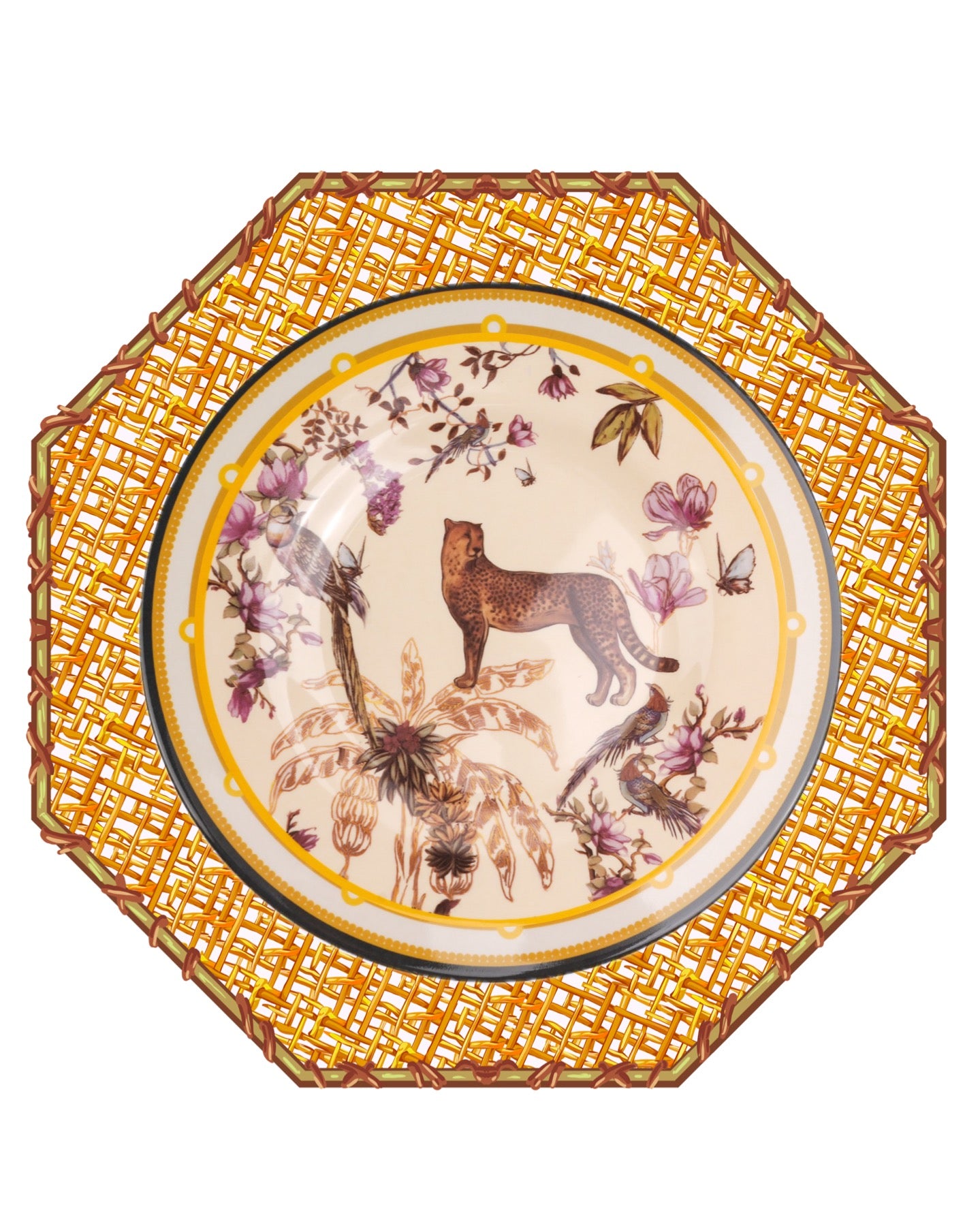 La Selva 9” Melamine Salad Plates, Set of 4